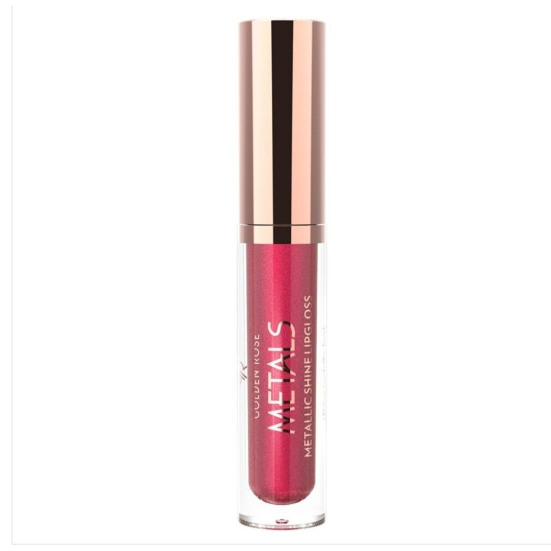 GR Metalik Parlak Ruj - Metals Metallic Shine Lipgloss No: 06 Fıre Red