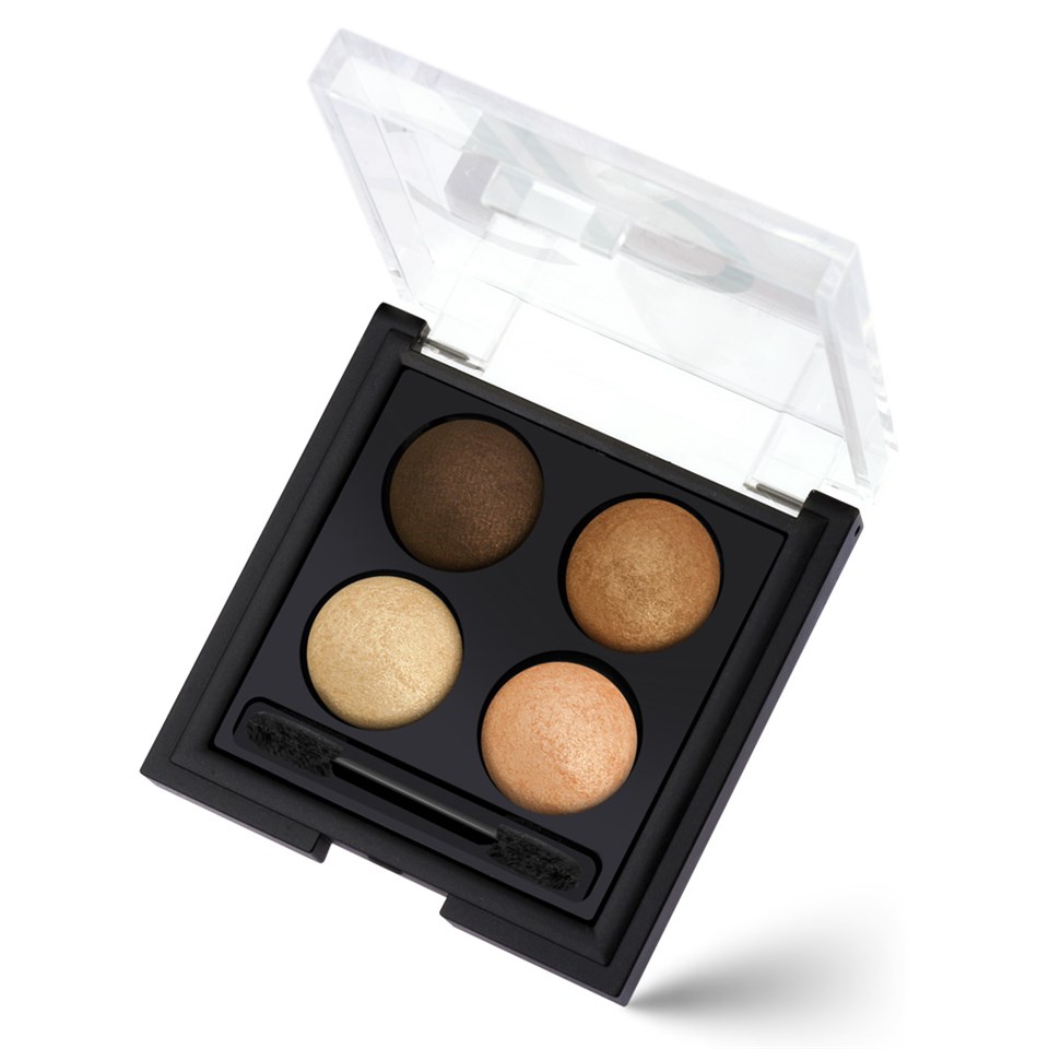 GR Wet And Dry Eyeshadow - Islak Kuru 4lü Far Paleti 04