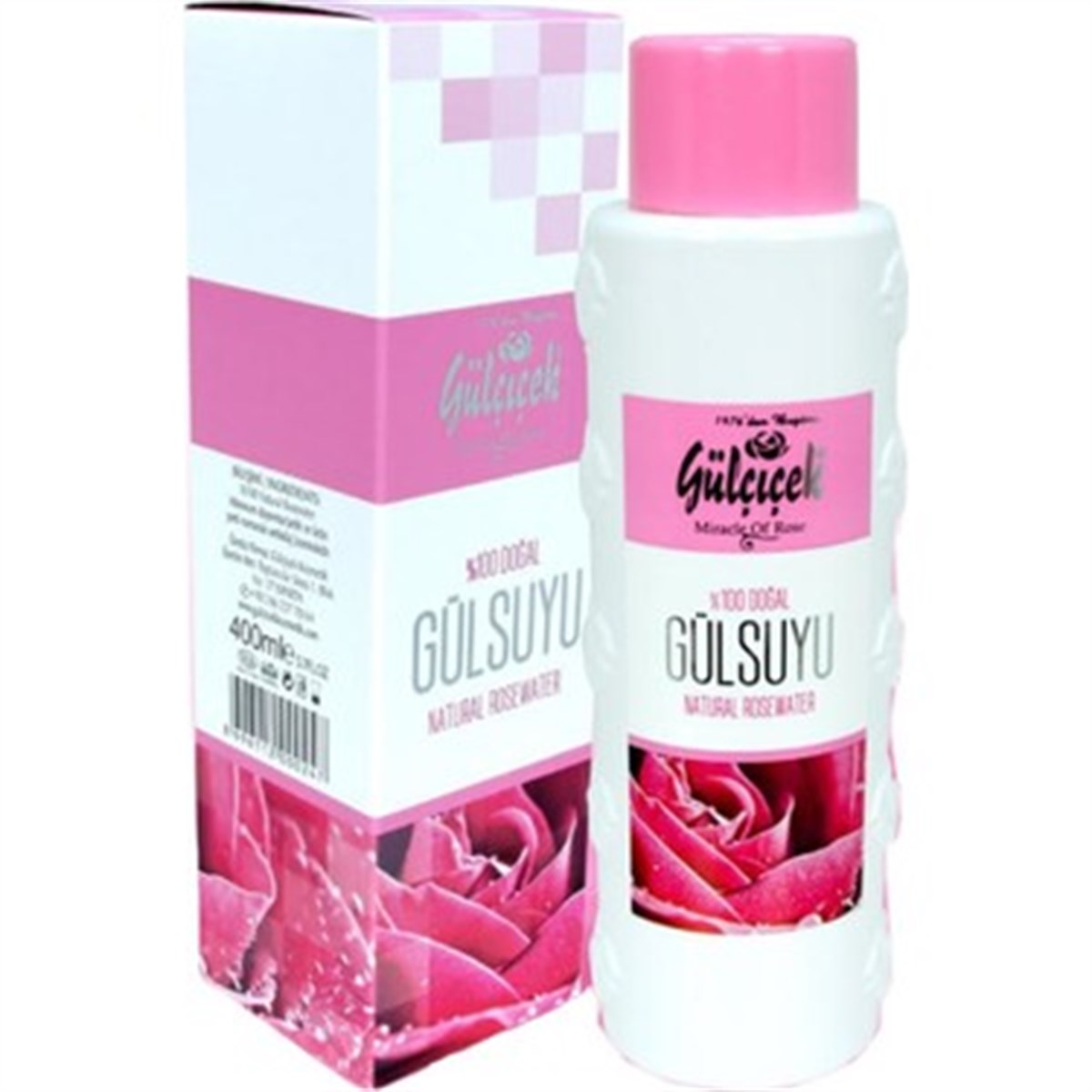 Gülçiçek %100 Doğal Gülsuyu 400 ml