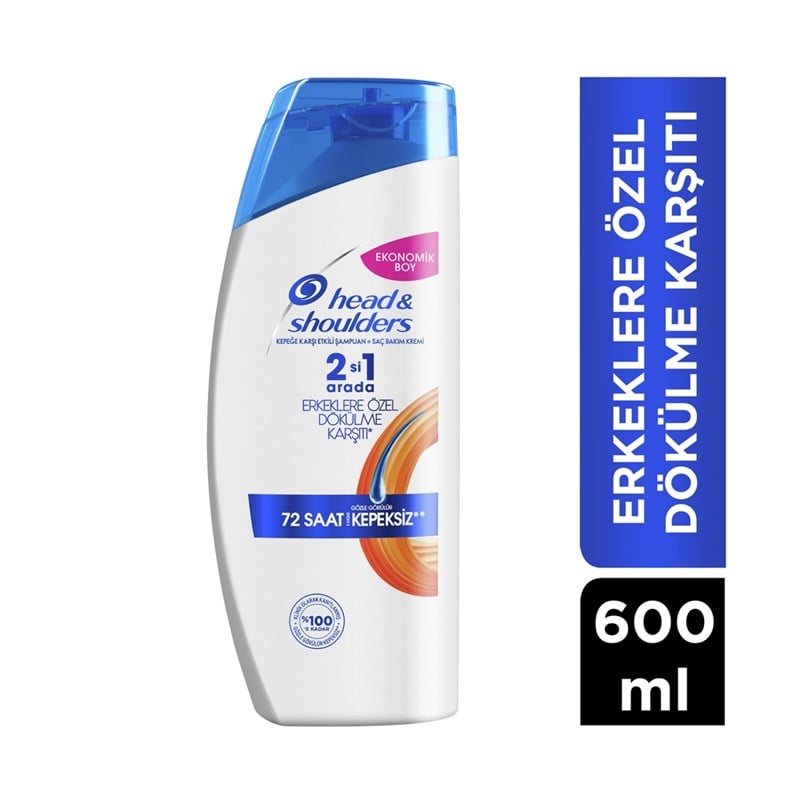 Head & Shoulders 2'si 1 Arada Erkek Şampuanı 600 ml