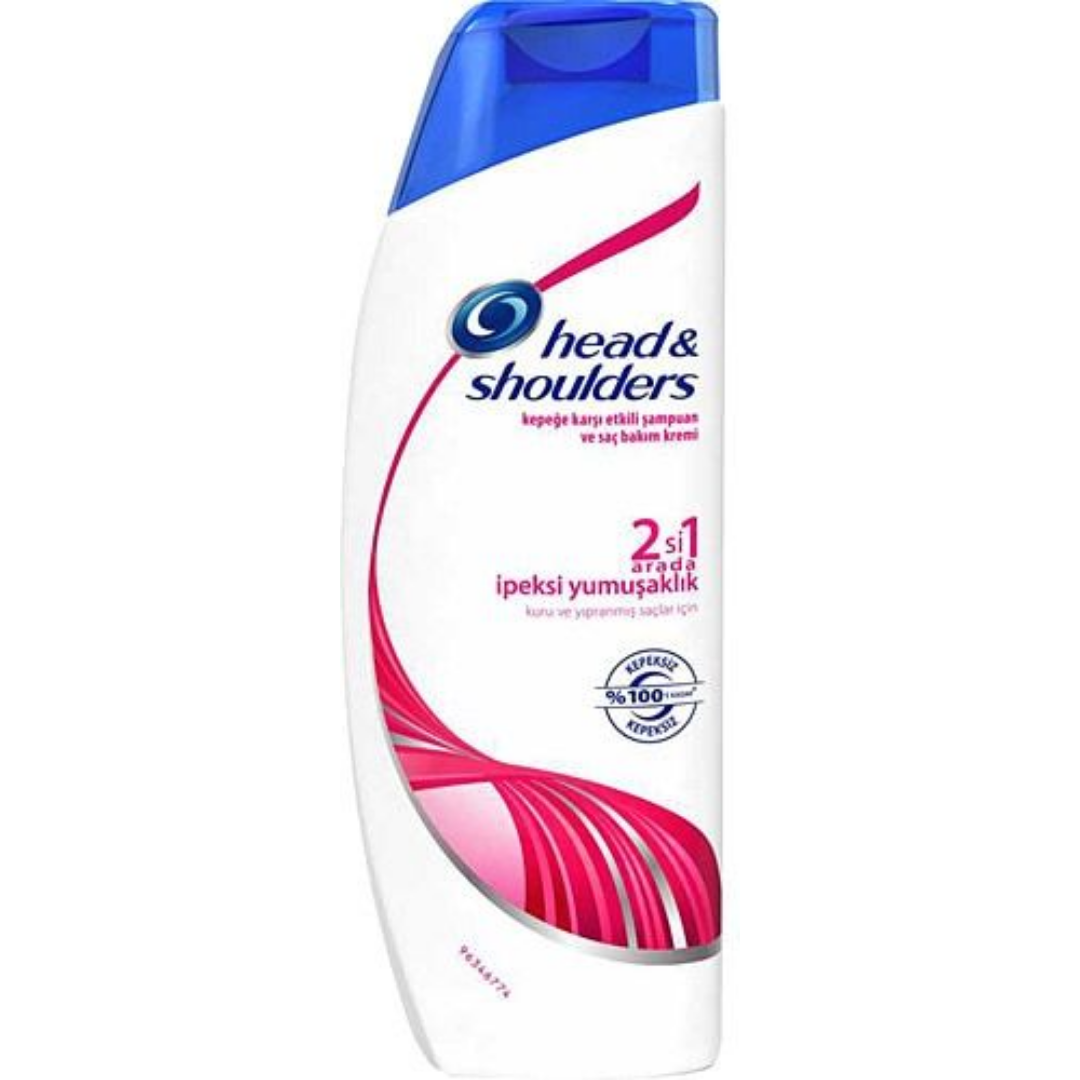 Head & Shoulders İpeksi Yumuşaklık 2'si 1 Arada 600 ml Şampuan