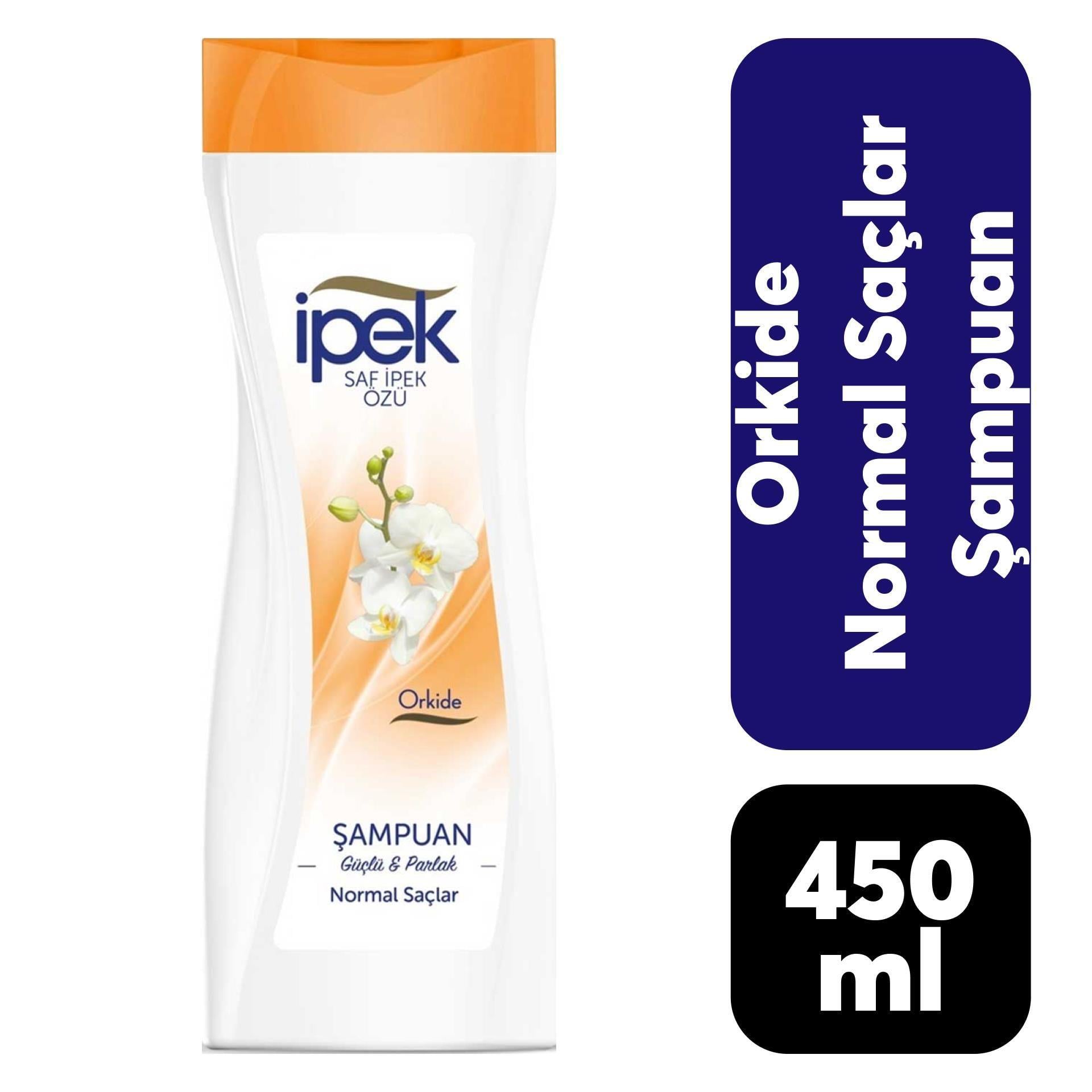 İpek Şampuan 450 ml Normal Saçlar Orkide Özlü