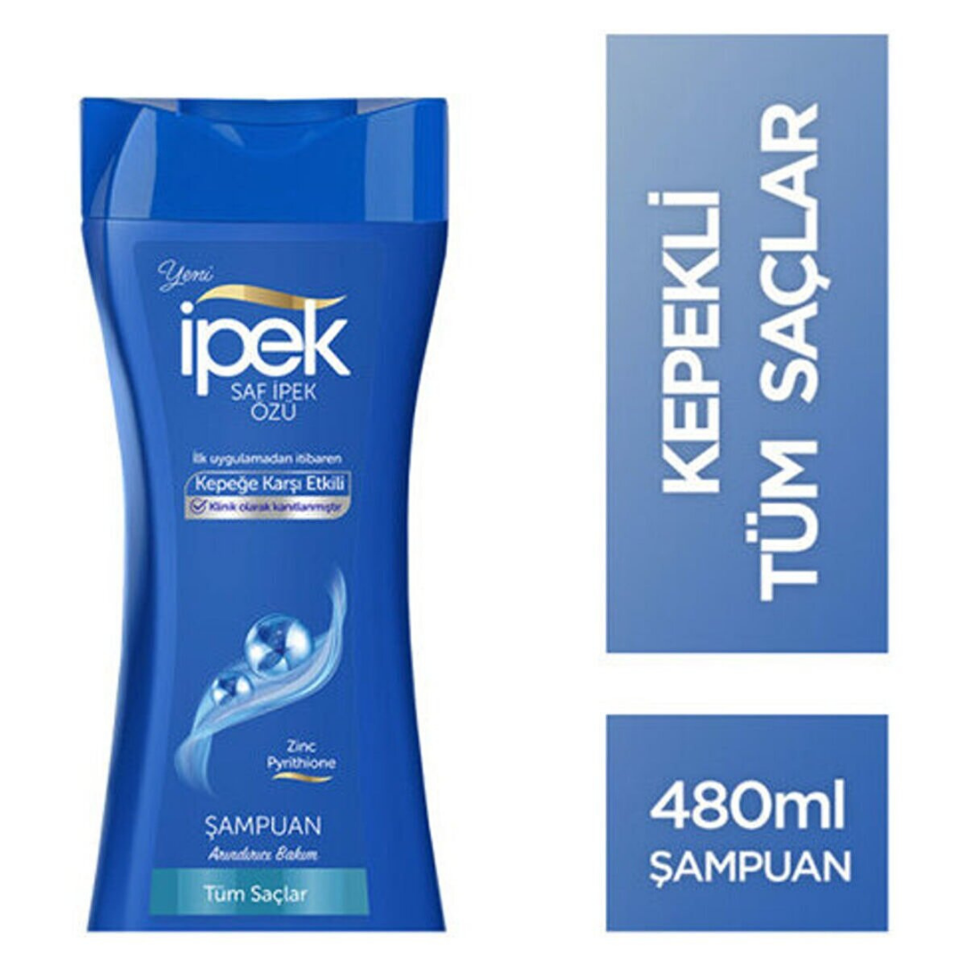 İpek Şampuan Tüm Saçlar 480 ml 