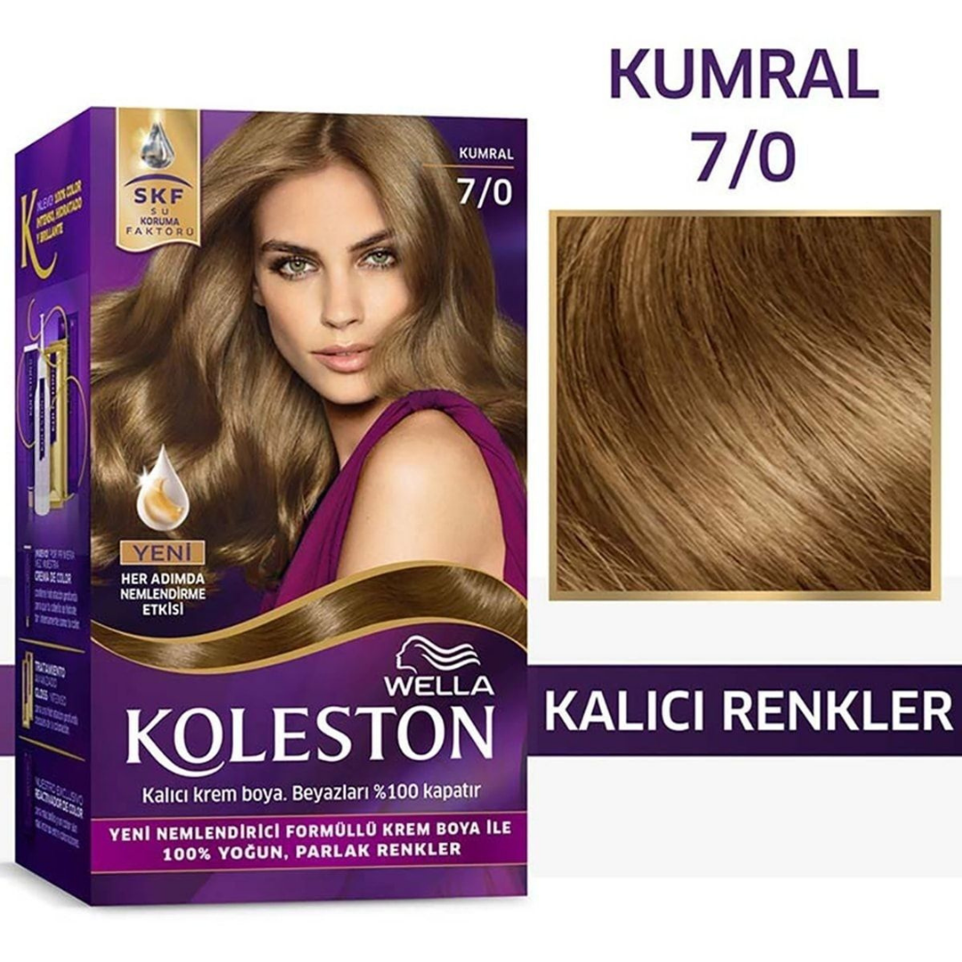Koleston Kit Saç Boyası Kumral 7/0