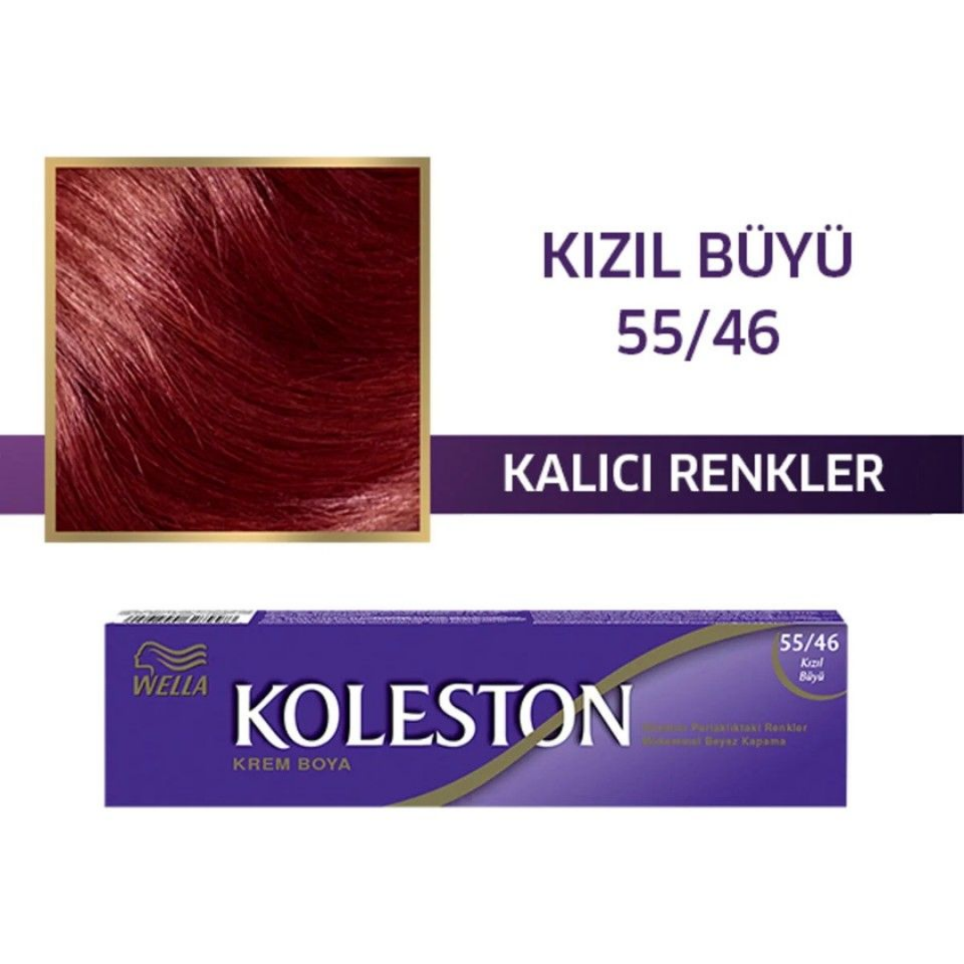 Koleston Tüp Saç Boyası Kızıl Büyü 55\46