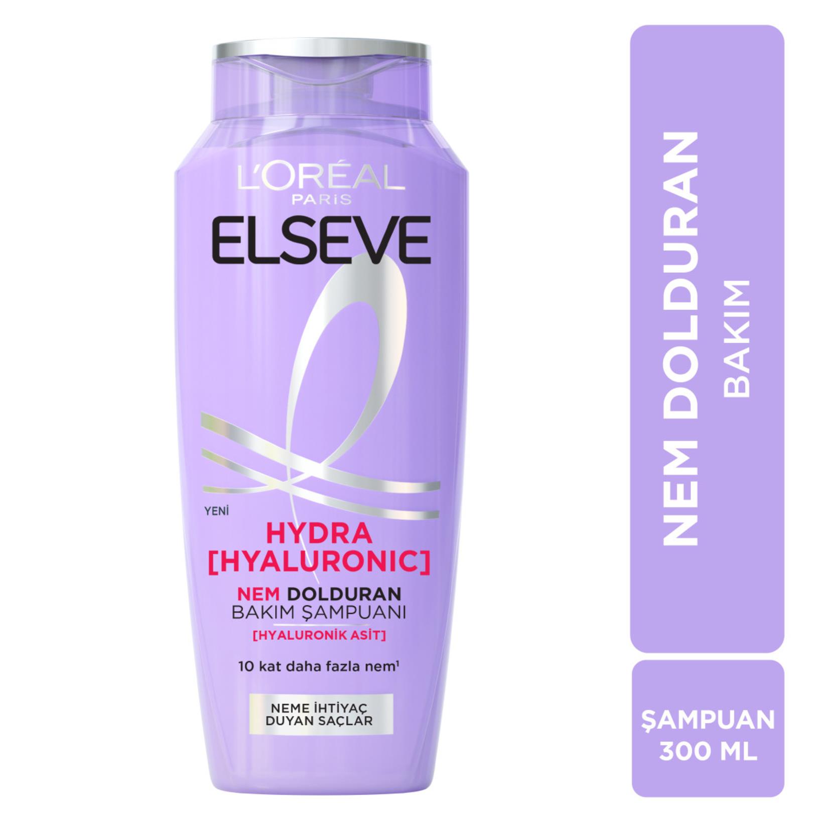 L'Oréal Paris Elseve Hydra Nem Dolduran Bakım Şampuan 300 Ml 