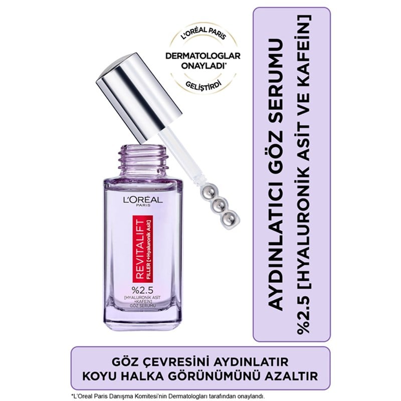 L'Oréal Paris Revitalift Filler Göz Serumu 20 Ml