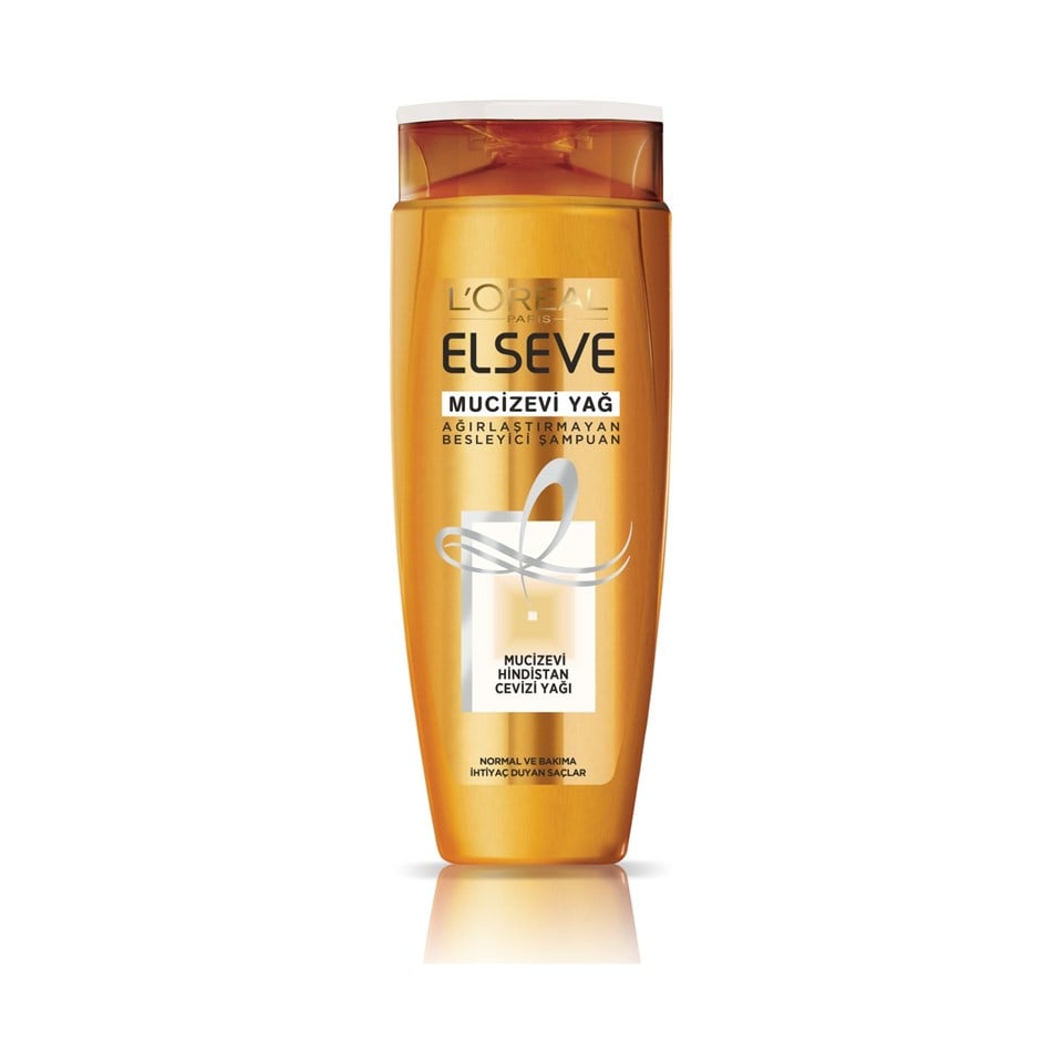 L'Oreal Paris Elseve Mucizevi Hindistan Cevizi Yağı Ağırlaştırmayan Besleyici Şampuan 520 ml