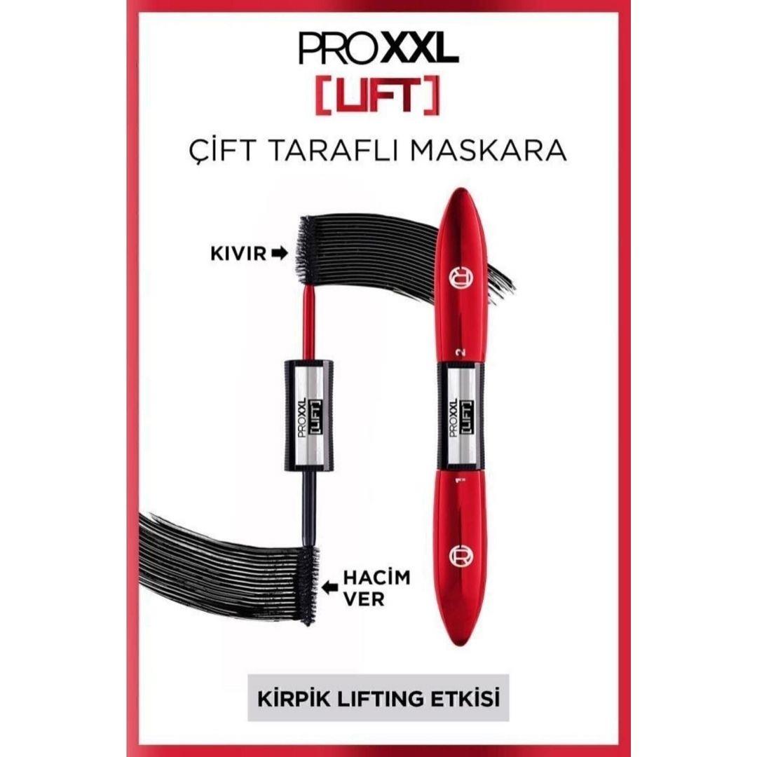 Loreal Paris Pro XXL Lift Çift Taraflı Maskara - Kirpik Lifting Etkisi