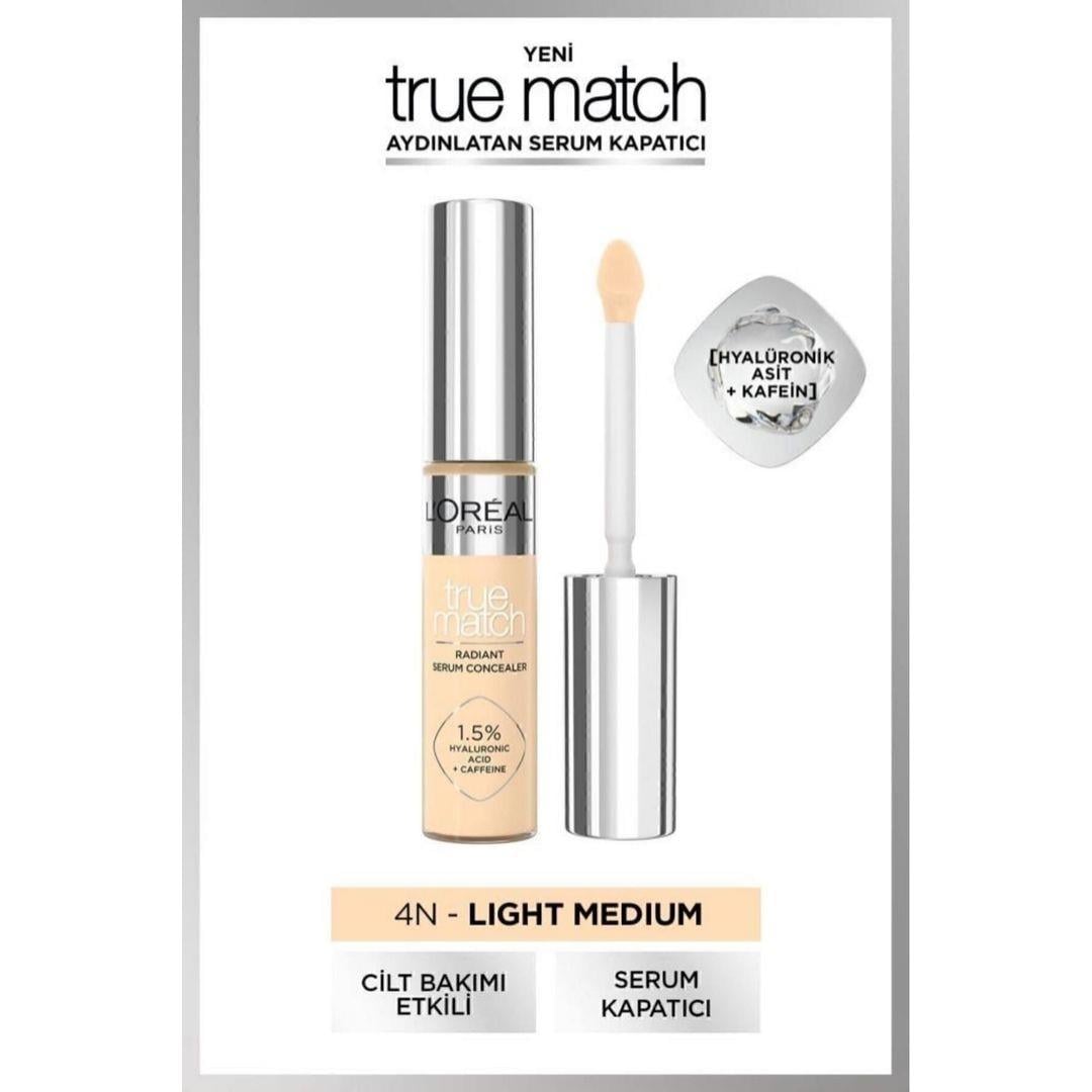 L'Oreal Paris True Match Aydınlatan Serum Kapatıcı - 4n 11 ml