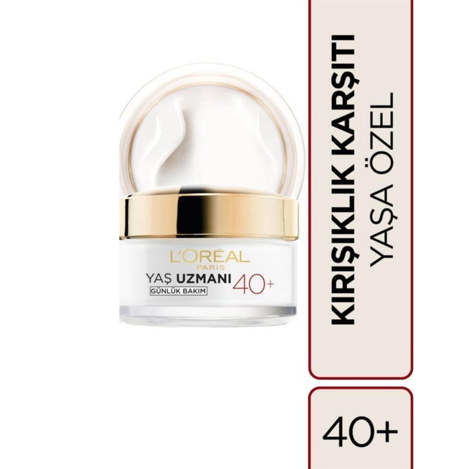 L'Oreal Paris Yaş Uzmanı Kırışıklık Karşıtı SIkılaştırıcı Krem 40+ 50 ml