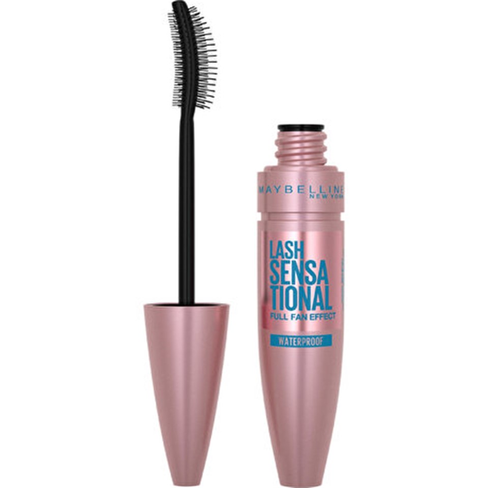 Maybelline New York Lash Sensational Yelpaze Etkili Suya Dayanıklı Maskara Siyah