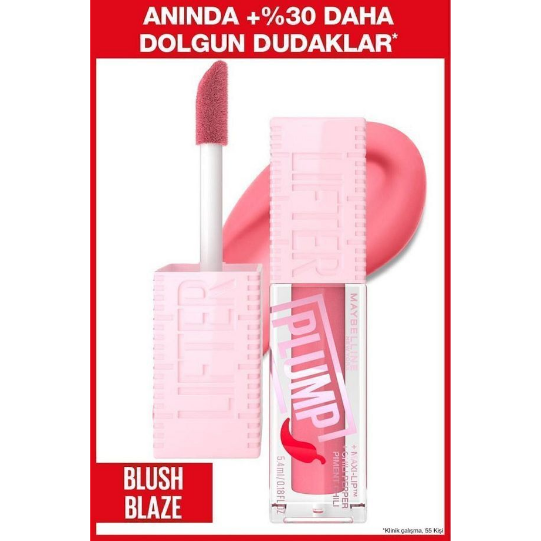 Maybelline New York Lifter Plump Dudak Parlatıcısı 001 Blush Blaze
