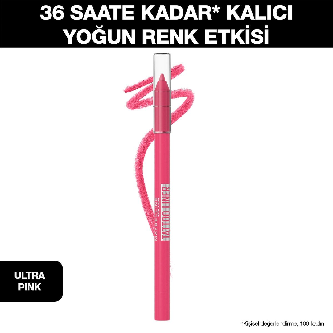 MAYBELLINE Tatto Gel Göz Kalemi Ultra Pınk
