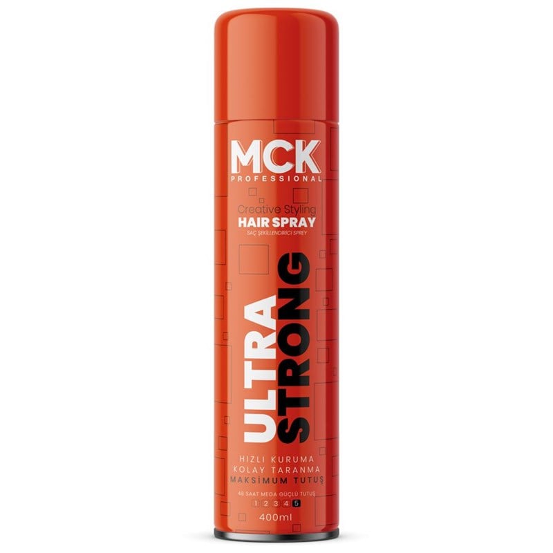 MCK Saç Spreyi Mega Ultra Strong 400 ml