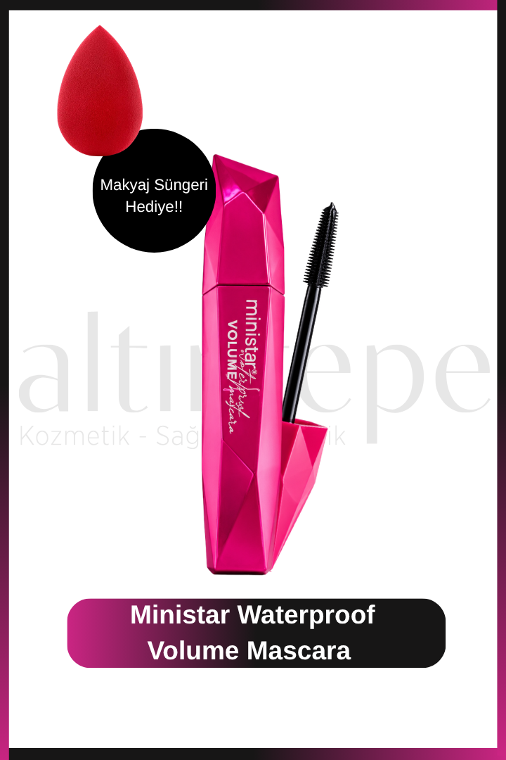 Ministar Waterprof Volume Mascara 