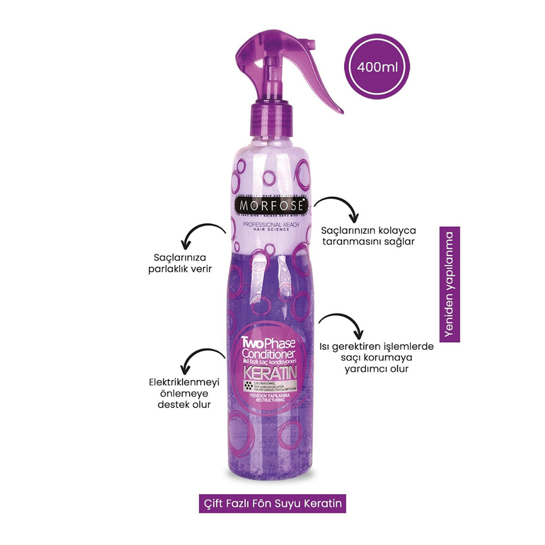 Morfose Keratin Mor Fön Suyu 400 ml