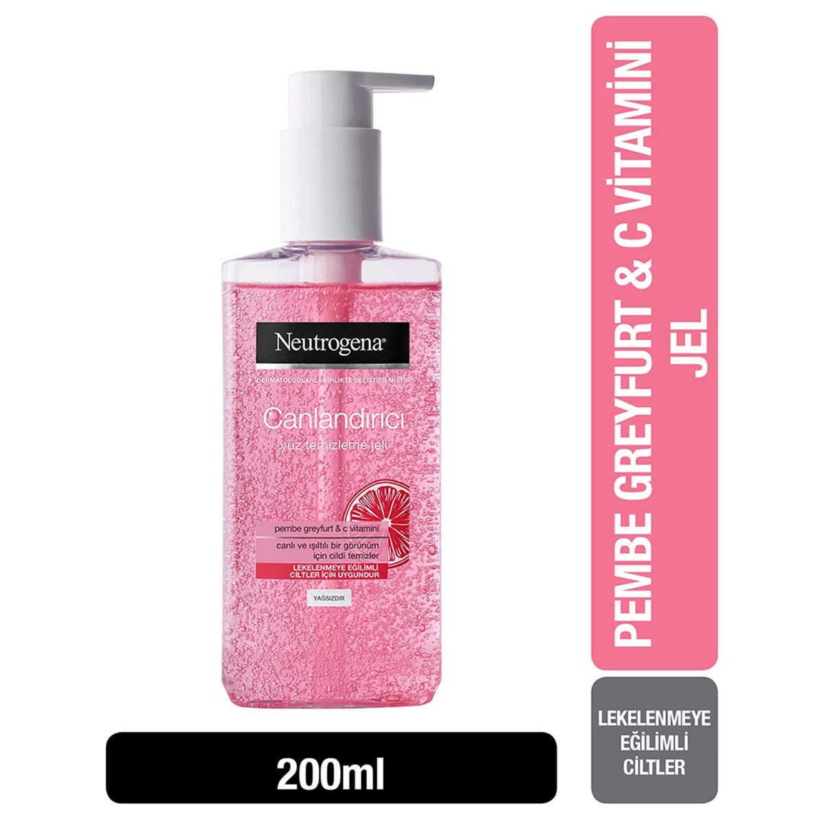 Neutrogena Canlandırıcı Yüz Temizleme Jeli 200 ml
