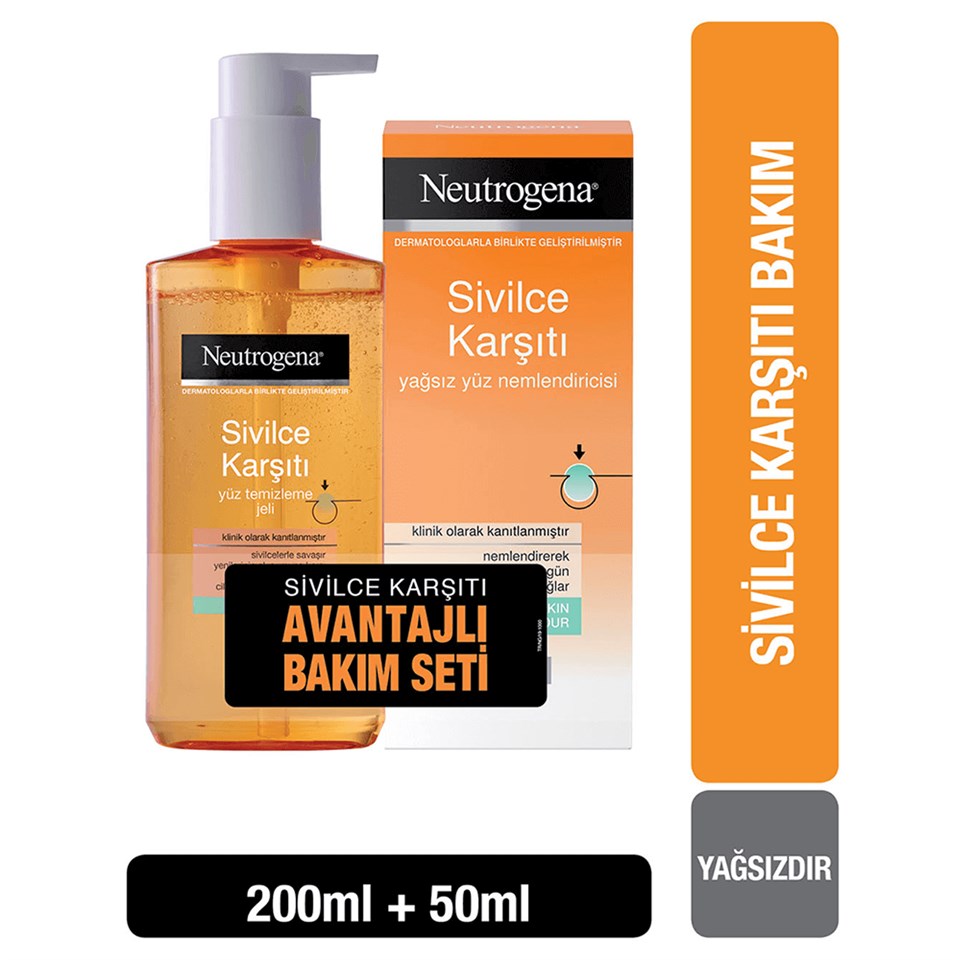 Neutrogena Sivilce Karşıtı Avantajlı Bakım Seti