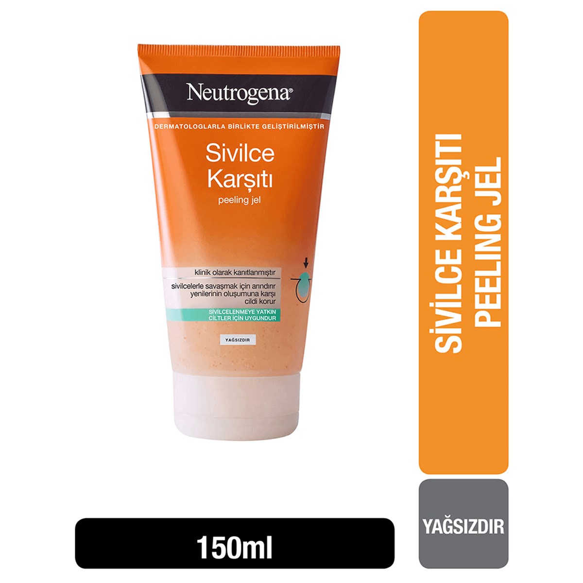 Neutrogena Sivilce Karşıtı Peeling Jel 150 ml