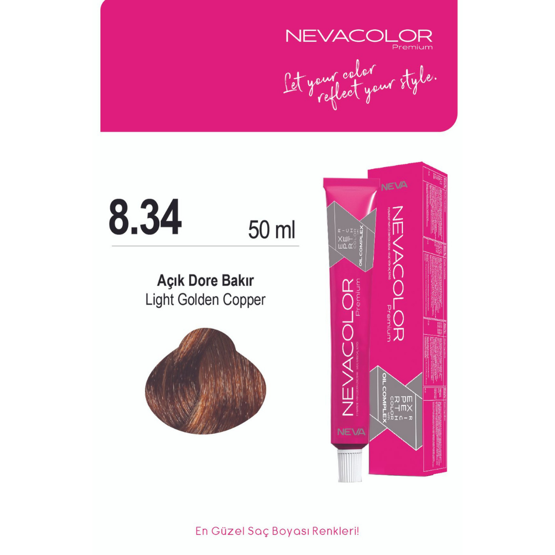 NEVACOLOR TÜP BOYA 8.34