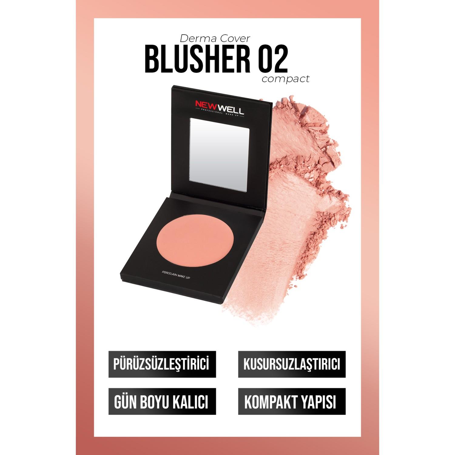 New Well Allık - Derma Cover Blusher 02