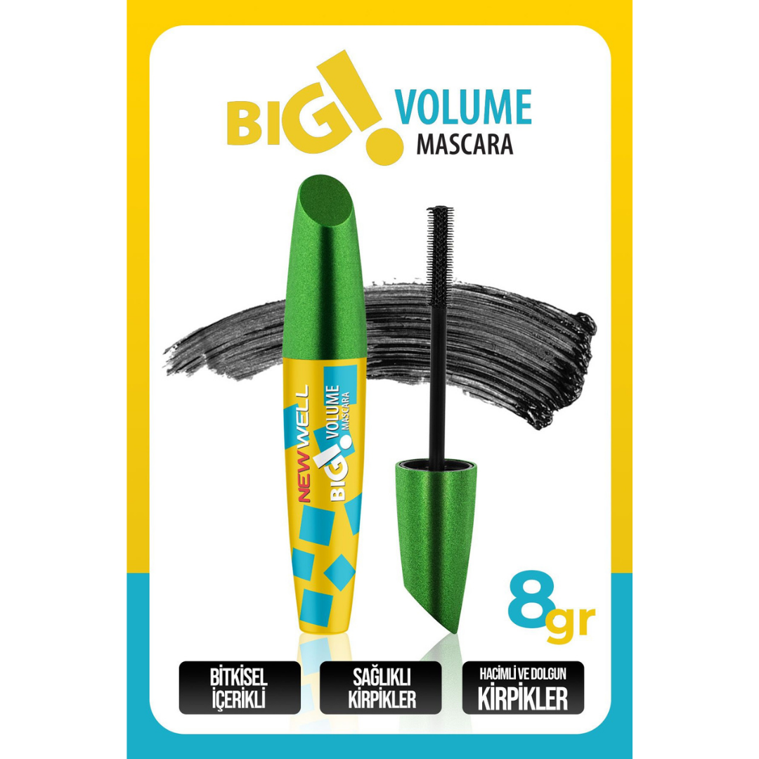 New Well Big Volume Mascara 8 gr