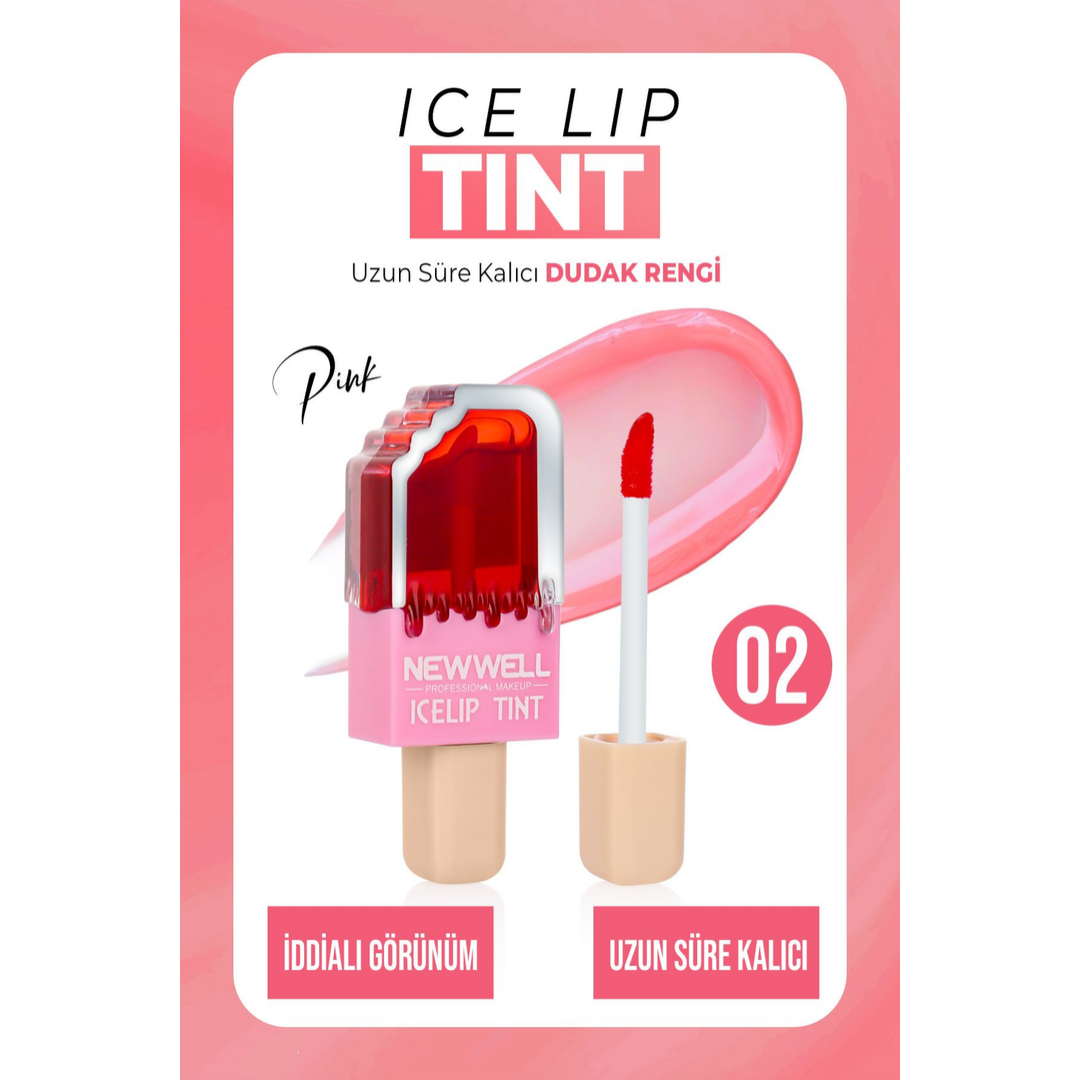 New Well Ice Lip Tint Pink 02 6 ML