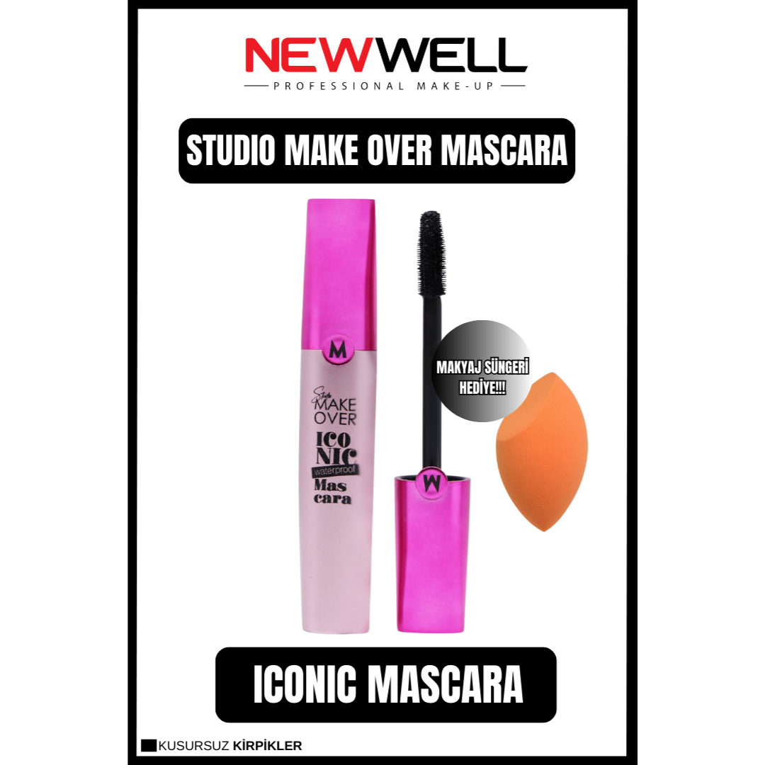 New Well Makeover İconic Waterproof Mascara