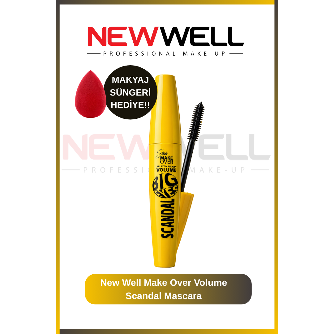 New Well Makeover Volume Scandal Mascara