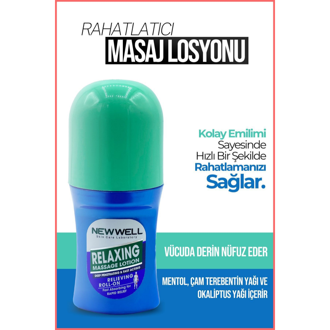 New Well Rahatlatıcı Masaj Losyonu 50 ML