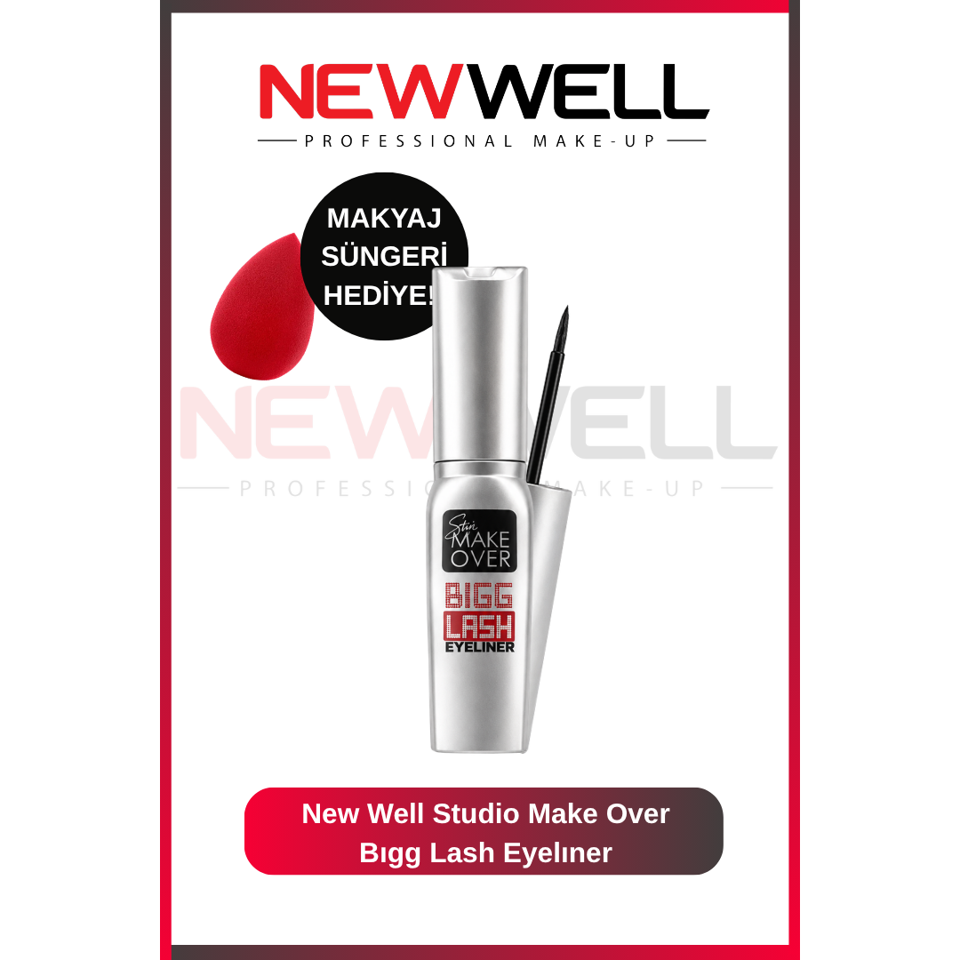 New Well Studio Make Over Bıgg Lash Eyelıner