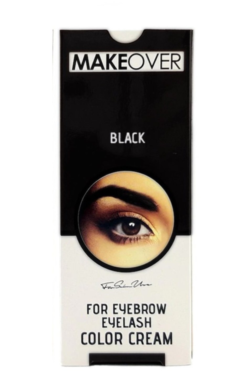 New Well Trendyol Makeover Color Cream Siyah Kaş Kirpik Boyası 15 Ml