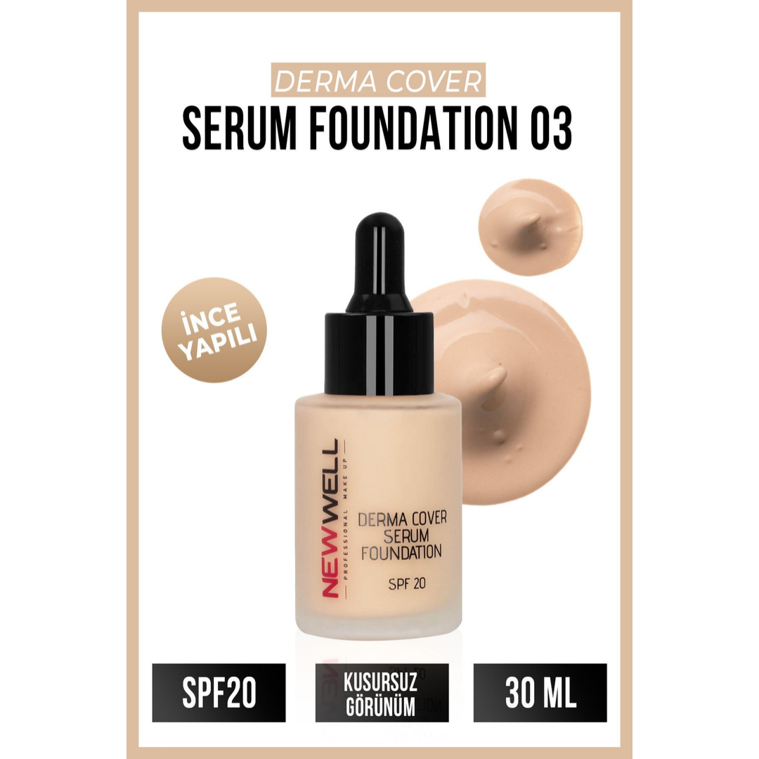 Newwell Derma Cover Serum Foundation - 03