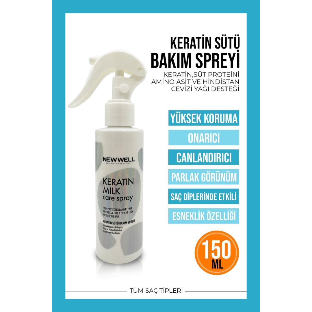 Newwell Keratin Sütü Bakım Spreyi 150ML