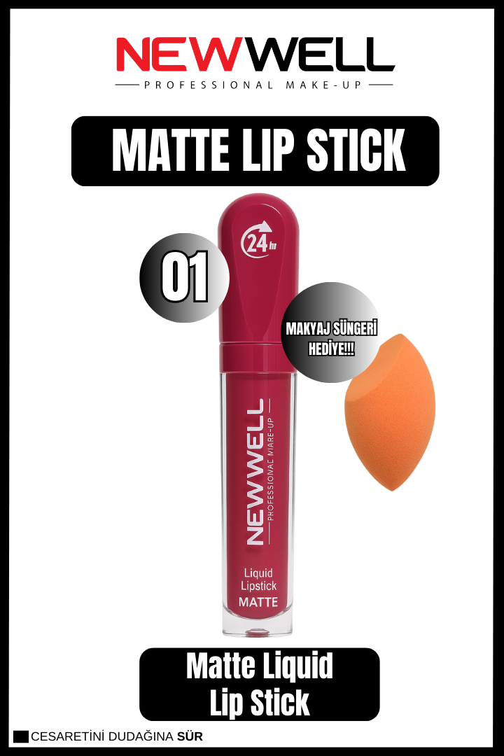 Newwell  Liquid Lip Stick 01