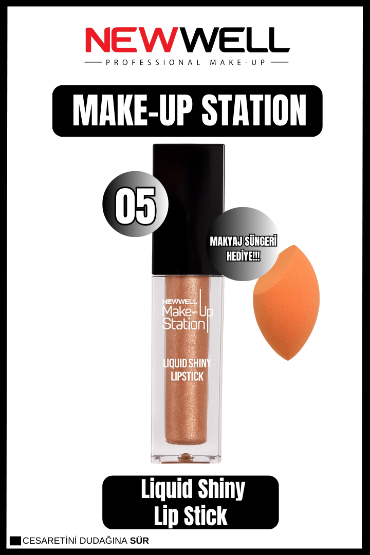 Newwell Make Up Station Liquid Lipgloss 05