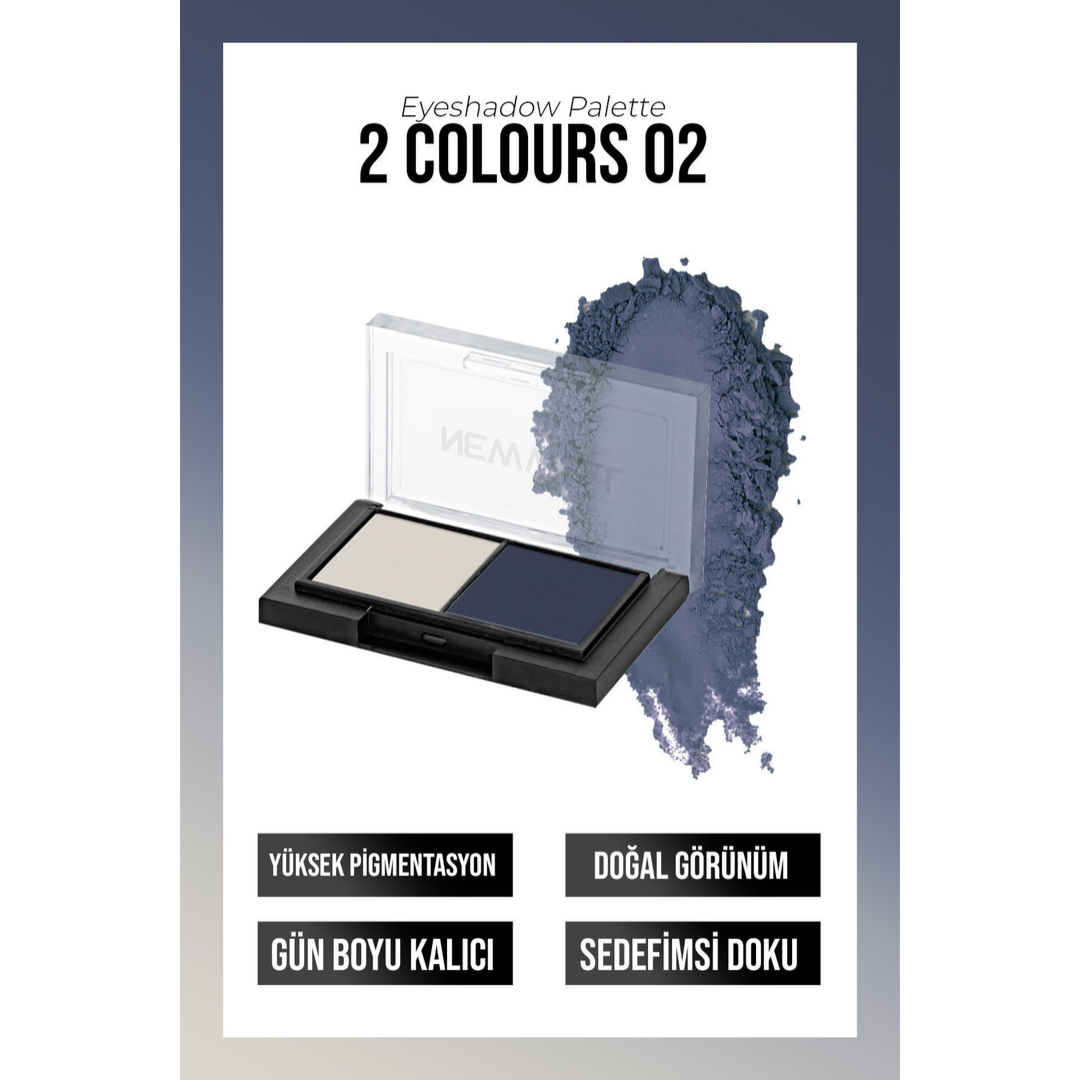 Newwell Porcelain Make Up 2li Far Paleti No02