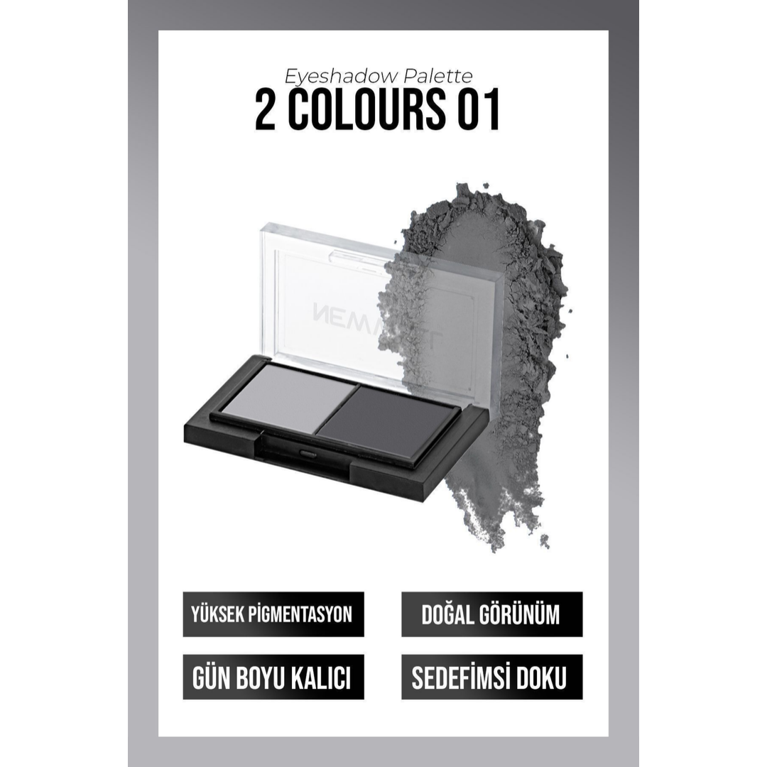 Newwell Porcelain Make Up 2li Far Paleti No01