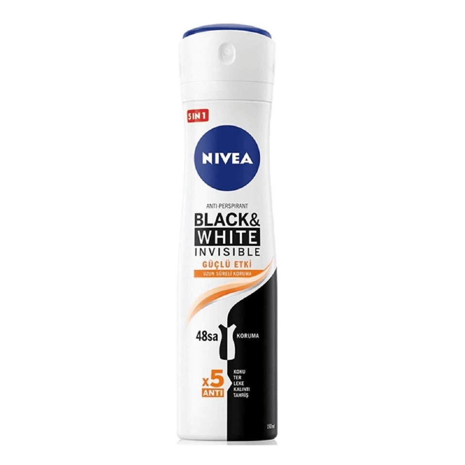 Nivea Black and White Güçlü Etki Deodorant 150 ml