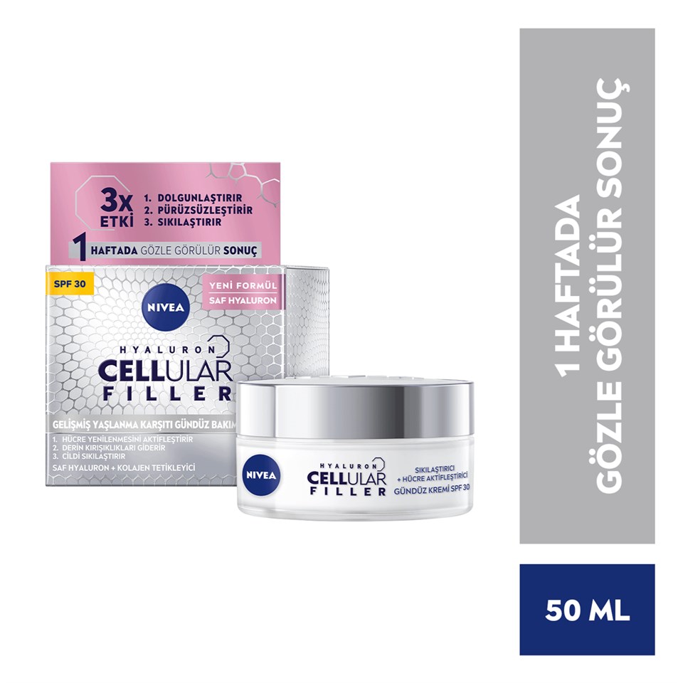 Nivea Cellular Filler Gündüz Kremi SPF30 50 ml
