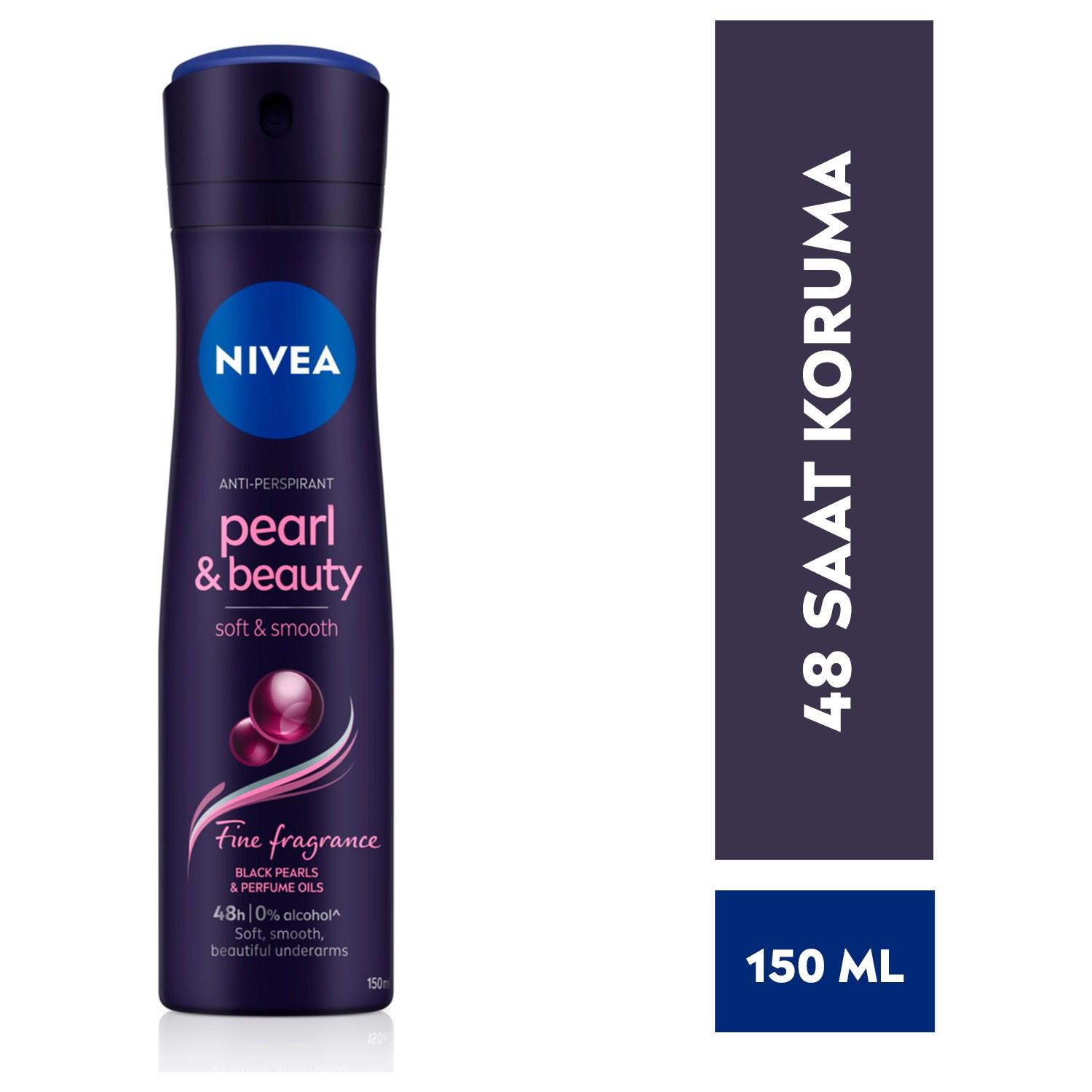 Nivea Kadın Sprey Deodorant Pearl&Beauty Fine Fragrance 150 ml