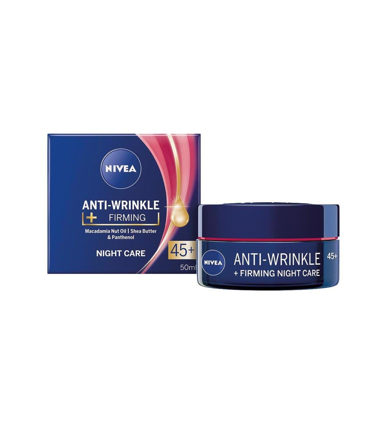 Nivea Kırışıklık Karşıtı + Sıkılaştırıcı 40 Yaş Üstü Gece Kremi 50ml