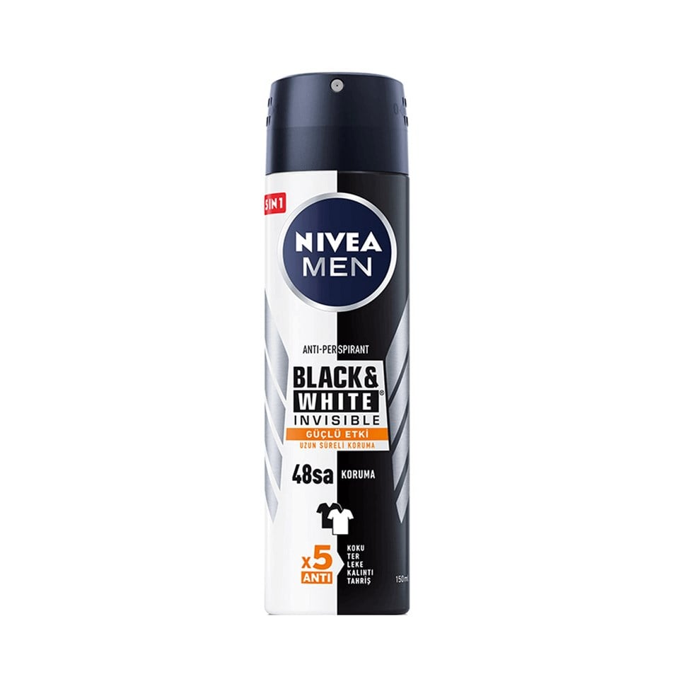 Nivea Men Black and White Güçlü Etki Deodorant 150 ml