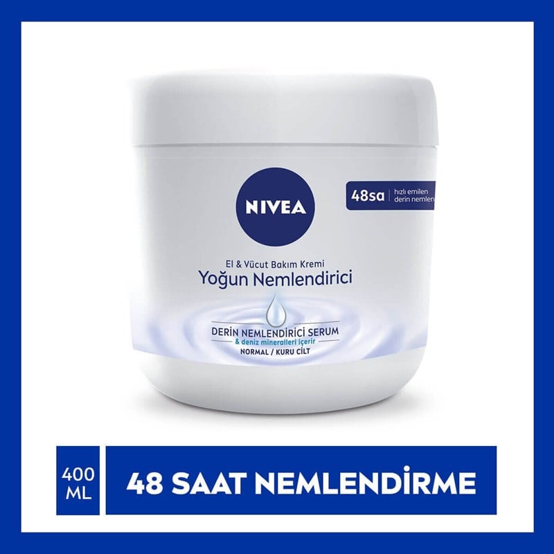 Nivea Nemlendirici El ve Vücut Bakım Kremi 400 ml