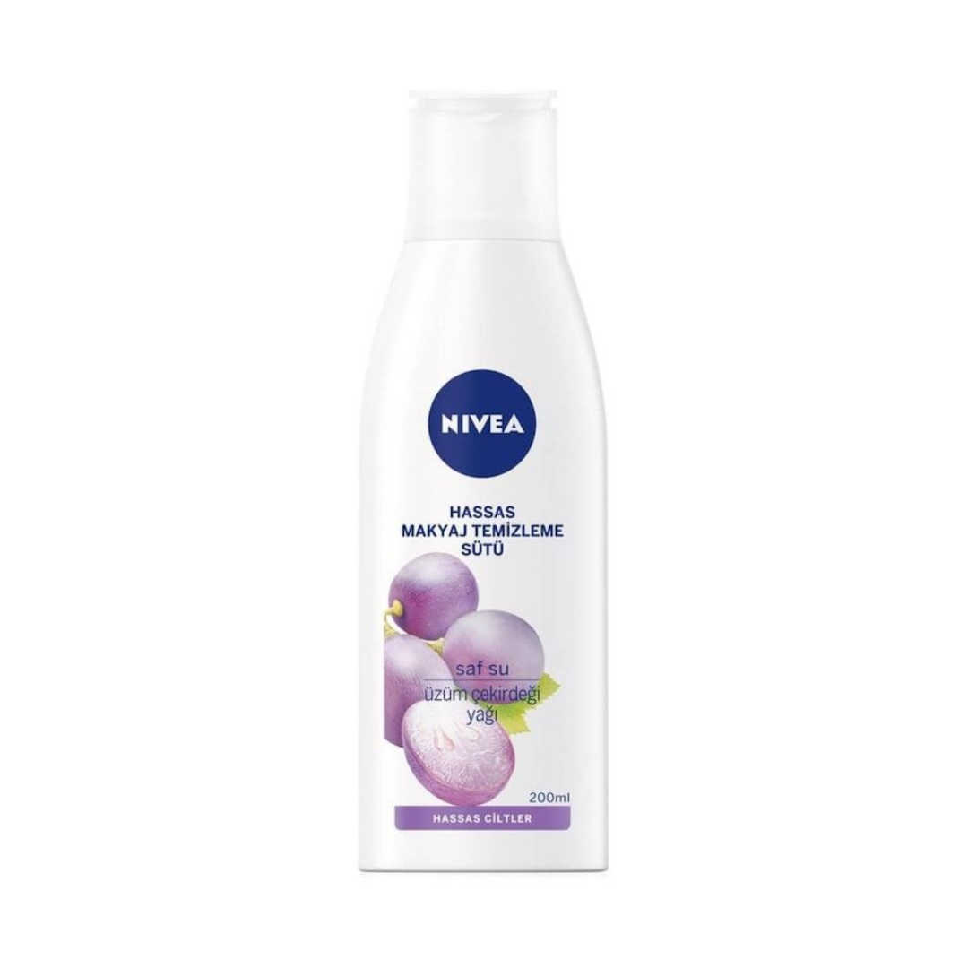 Nivea Üzüm Çekirdeği Yağı Saf Su Hassas Makyaj Temizleme Sütü 200 ML