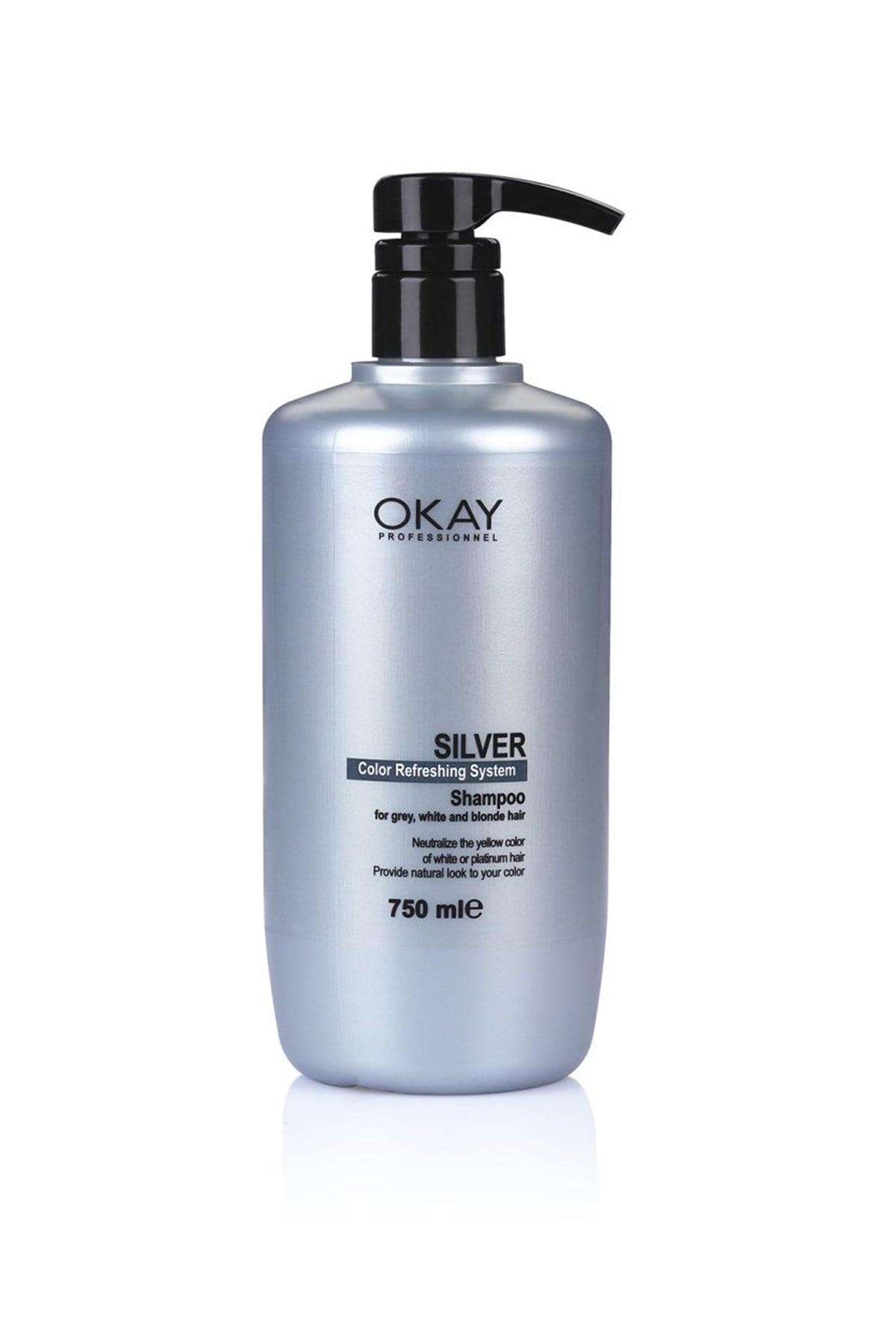 Okay Professional Color Refreshing System Gümüş Şampuan 750 ml