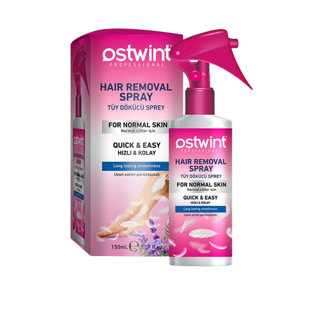 Ostwint Professional Tüy Dökücü Sprey Hızlı ve Kolay Normal Ciltler İçin 150 ml