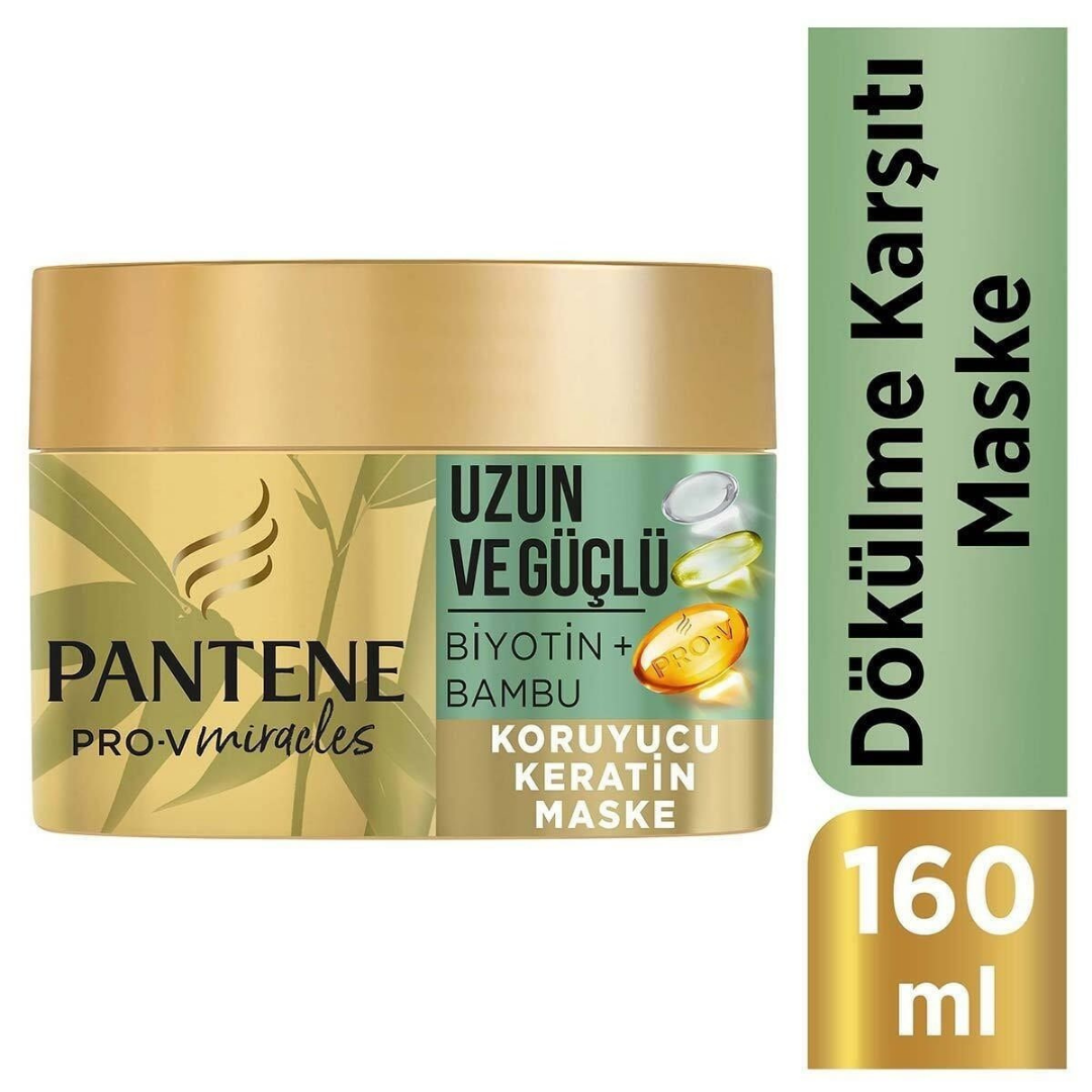 Pantene Bambu ve Biotinli Saç Maskesi 160 Ml