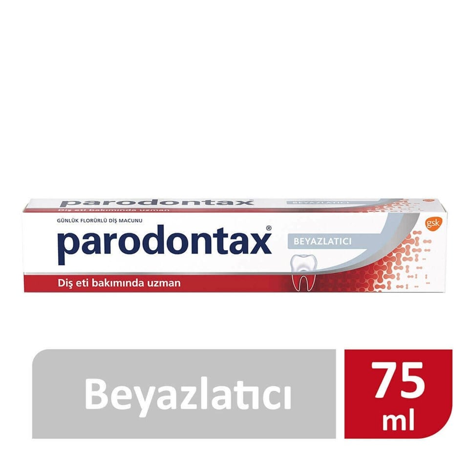Parodontax Diş Beyazlatıcı Diş Macunu 75 ml